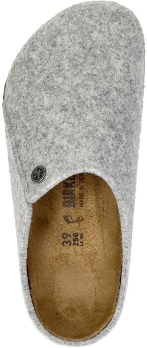 Birkenstock Pantoffels Zermatt Wolvilt Sloffen Standard Grijs Regular - Foto 15