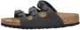 BIRKENSTOCK Slippers Dames Soft Foodbed Maat: 36 Materiaal: Leer Kleur: Zwart - Thumbnail 4