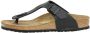 BIRKENSTOCK Teenslippers Gizeh Maat: 35 Materiaal: Leatherlook Kleur: Zwart - Thumbnail 4