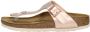 Birkenstock Meisjes Sandalen Gizeh Kids BS Electric Metallic Copper(narrow) Roze - Thumbnail 5