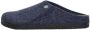 Birkenstock Pantoffels Heren Andermatt Wolvilt Sloffen Standaard Blauw Regular - Thumbnail 2