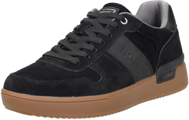 Björn Borg Spin Suede Sneaker Heren Lage Schoen Mannen Zwart Suede - Foto 2