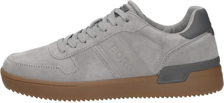 Björn Borg Spin Suede Sneaker Heren Lage Schoen Mannen Grijs Suede - Foto 8