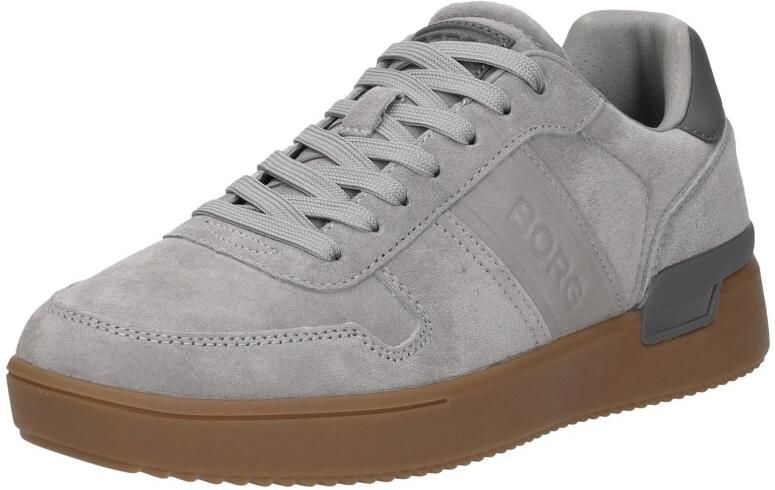 Björn Borg Spin Suede Sneaker Heren Lage Schoen Mannen Grijs Suede - Foto 9