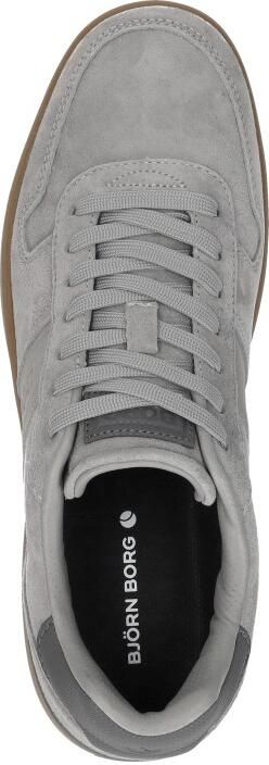 Björn Borg Spin Suede Sneaker Heren Lage Schoen Mannen Grijs Suede - Foto 13