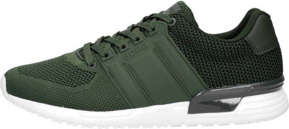 Björn Borg Bjorn Borg Heren Lage sneakers R130 Skt M Groen - Schoenen.nl