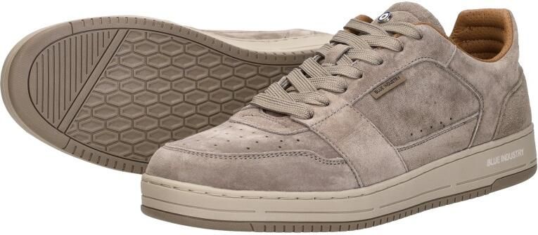 Blue Industry Sunday Cup taupe suède heren sneakers - Foto 6