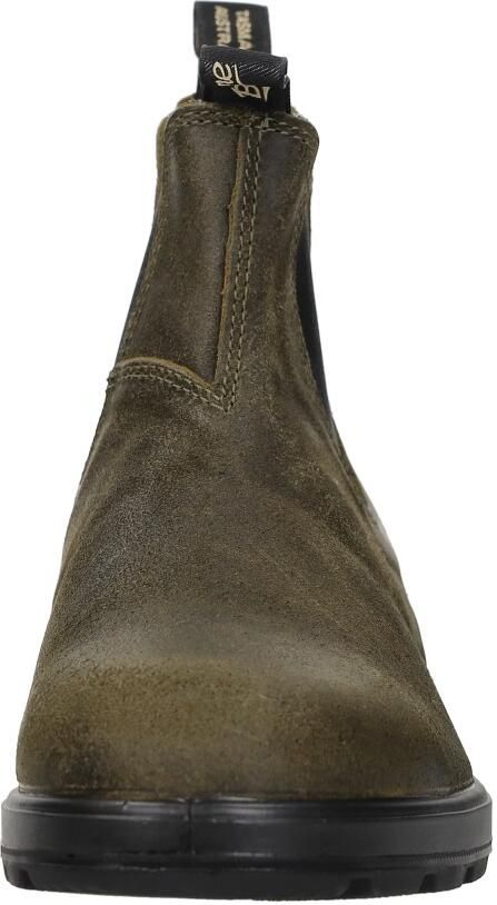 Blundstone Chelsea Laarzen Loop in Stijl met Dark Olive Breast Beatle El Side Boot Input Crust Groen Unisex - Foto 10
