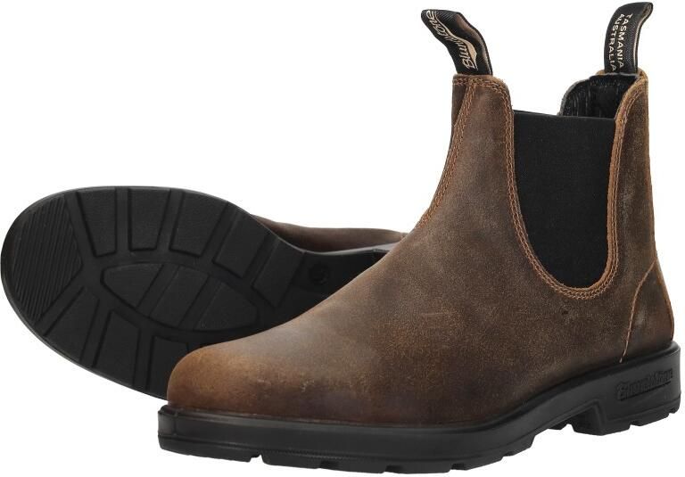 BLUNDSTONE Chelsea Boots Originals Maat: 42 Materiaal: Suède Kleur: Bruin - Foto 9