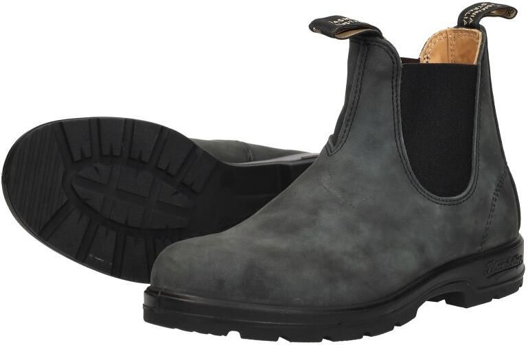 BLUNDSTONE Chelsea Boots Classic Nubuck Grijs - Foto 8