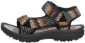 Braqeez sandalen zwart Jongens Textiel Meerkleurig 25 - Oranje