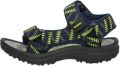 Braqeez sandalen donkerblauw Jongens Textiel Meerkleurig 29 - Blauw