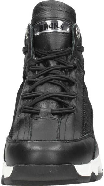 Bronx Epic 47410 Hoge sneakers Leren Sneaker Dames Zwart - Foto 6