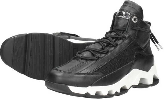 Bronx Epic 47410 Hoge sneakers Leren Sneaker Dames Zwart - Foto 7