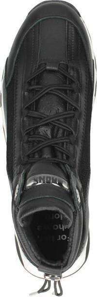 Bronx Epic 47410 Hoge sneakers Leren Sneaker Dames Zwart - Foto 9