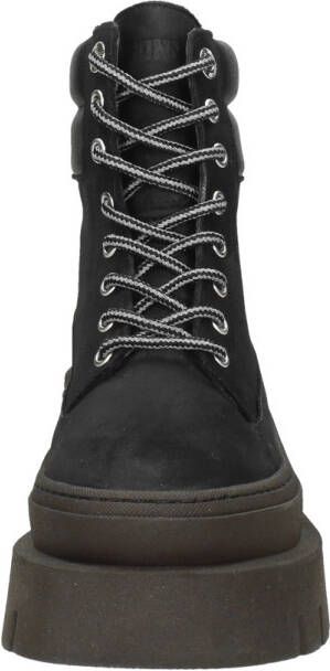 Bronx Evi-Ann Veterschoenen Hoog zwart - Foto 6