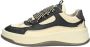 Bronx Bruc er 66439 Lage sneakers Leren Sneaker Dames Zwart - Thumbnail 3