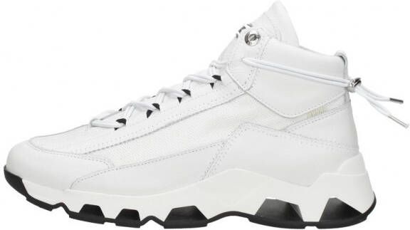 Bronx Epic 47410 Hoge sneakers Leren Sneaker Dames Wit - Foto 3