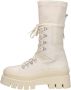 Bronx Evi-ann 47425 Enkelboots Enkellaarsjes Dames Wit - Thumbnail 3