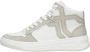 Bronx Old-cosmo 47406 Hoge sneakers Leren Sneaker Dames Wit - Thumbnail 2