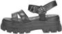 Buffalo Sandalen met geprofileerde plateauzool model 'ASPHA' - Thumbnail 10