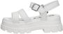 Buffalo Sandalen met geprofileerde plateauzool model 'ASPHA' - Thumbnail 2