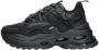 Buffalo Triplet Hollow Vegan Nappa Sneakers zwart Polyurethaan Street wear - Thumbnail 2