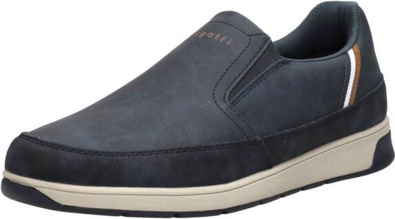 Bugatti Arriba Instappers blauw Textiel - Foto 5