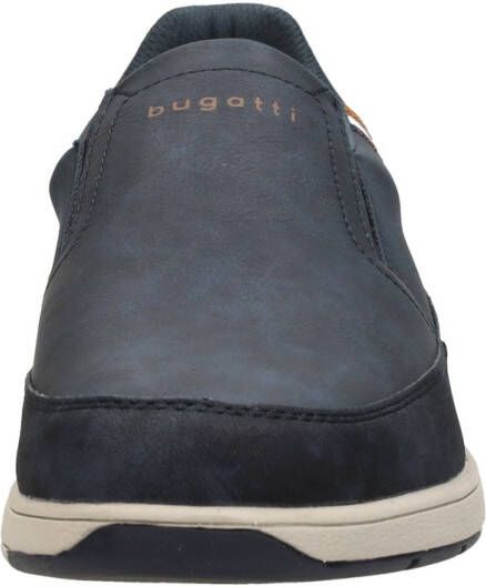 Bugatti Arriba Instappers blauw Textiel - Foto 3