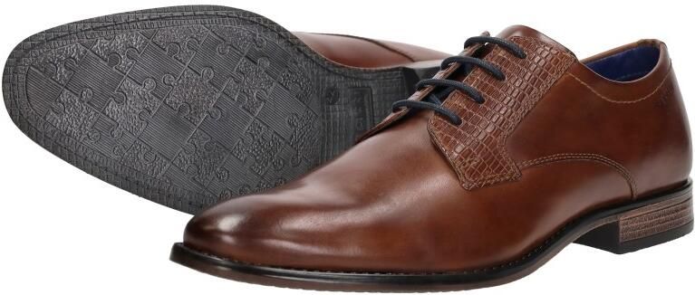 Bugatti Veterschoenen Heren Cognac - Foto 6