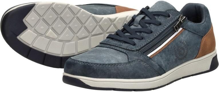 Bugatti Arriba Sneakers blauw Leer - Foto 7