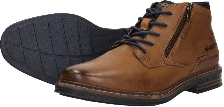 Bugatti Veterschoenen Hoog Veterschoenen Hoog cognac - Foto 11