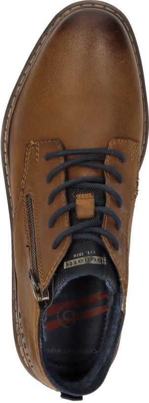 Bugatti Veterschoenen Hoog Veterschoenen Hoog cognac - Foto 12