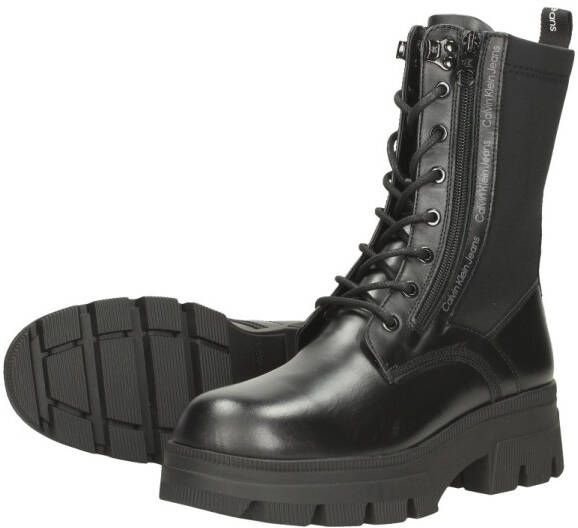 Calvin Klein Chunky Combat Laceup Zip - Foto 3