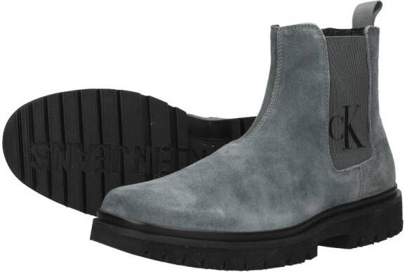 Calvin Klein Lug Mid Chelsea boots Enkellaarsjes Heren Blauw - Foto 3