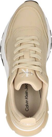 Calvin Klein Wedge Sporty Sneaker Veterschoenen Laag beige - Foto 6