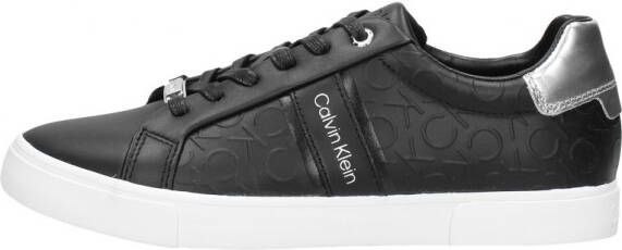 Calvin Klein Low Pro Lace Up-Hf Mn Mix Mt Bt Veterschoenen Laag zwart