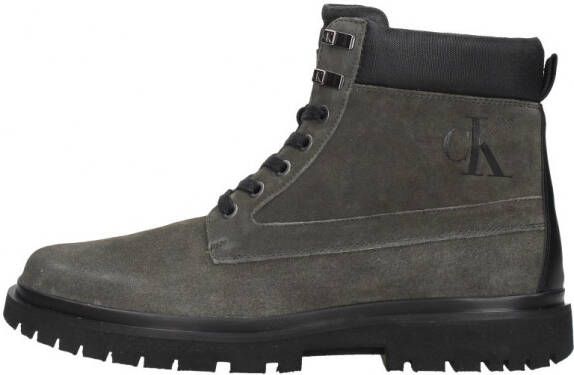 Calvin Klein Lug Mid Lace Up Boot Hike