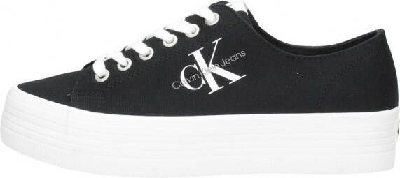 Calvin Klein Vulcanized Flatform Laceup Co