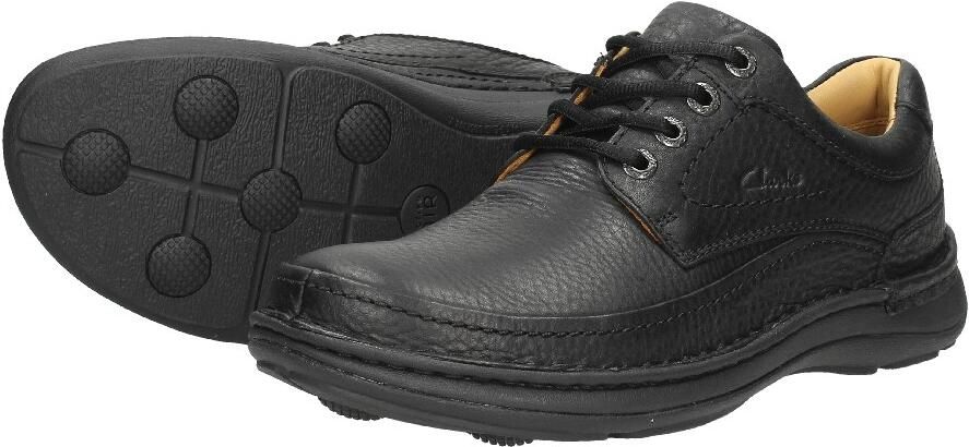 Clarks Veterschoenen NATURE THREE Vrijetijdsschoen lage schoen veterschoen met uitneembare voetbed - Foto 9