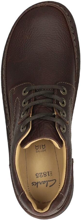 Clarks Veterschoenen NATURE THREE Vrijetijdsschoen lage schoen veterschoen met uitneembare voetbed - Foto 10