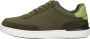 Clarks Groene leren sneakers met optimaal comfort en duurzaamheid Groen Heren - Thumbnail 2