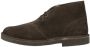 Clarks Veterboot Desert Boot Evo Donkerbruin Verwisselbaar Voetbed - Thumbnail 2