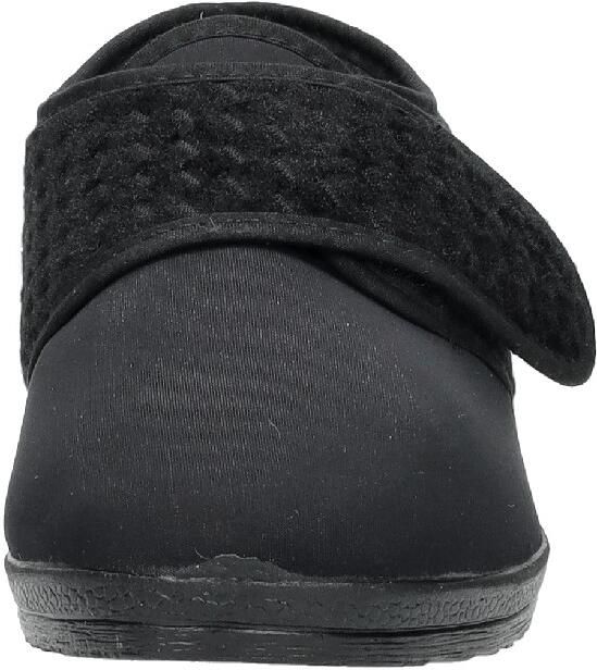 Comfort Plus Dames pantoffels met stretch Pantoffels Dicht Zwart - Foto 5