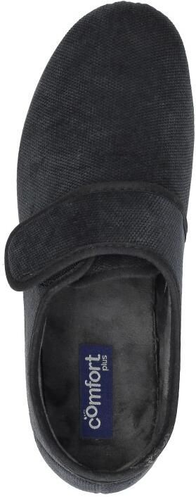 ComfortPlus Comfort Plus Heren pantoffels Dicht zwart - Foto 6
