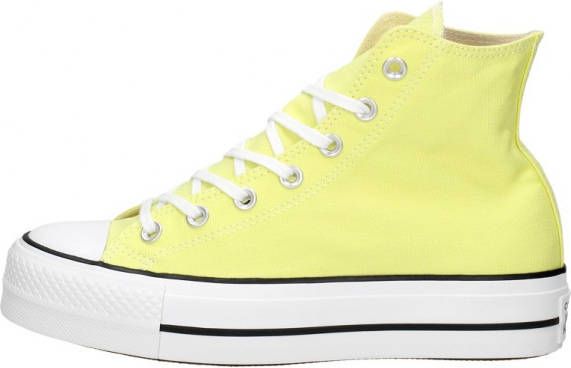 Converse Gele Hoge Sneaker Chuck Taylor All Star Lift Hi