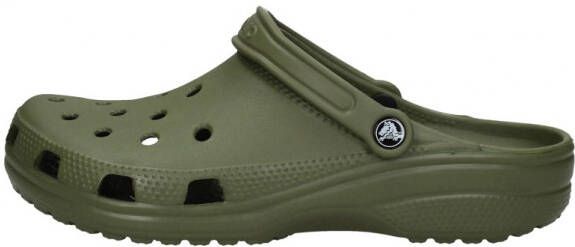 Crocs Classic Heren Slippers en Sandalen Groen Maat: 43-44 Plastic Foot Locker