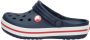 Crocs Crocband Sportieve slippers Blauw 485 -Navy Red - Thumbnail 3