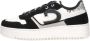 Cruyff Campo Low Tall zwarte sneakers Leerlook Dames - Thumbnail 2