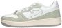 Cruyff Sneaker Campo Low Lux Cloudy CC241861-154 Wit Groen - Thumbnail 2